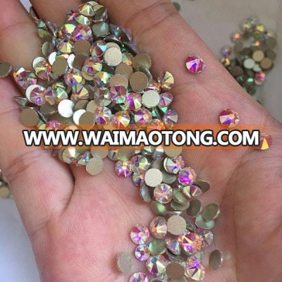 Sparkle AB Color 16 Cutting Faces Rhinestone Crystal Nail Art Rhinestone Crystal